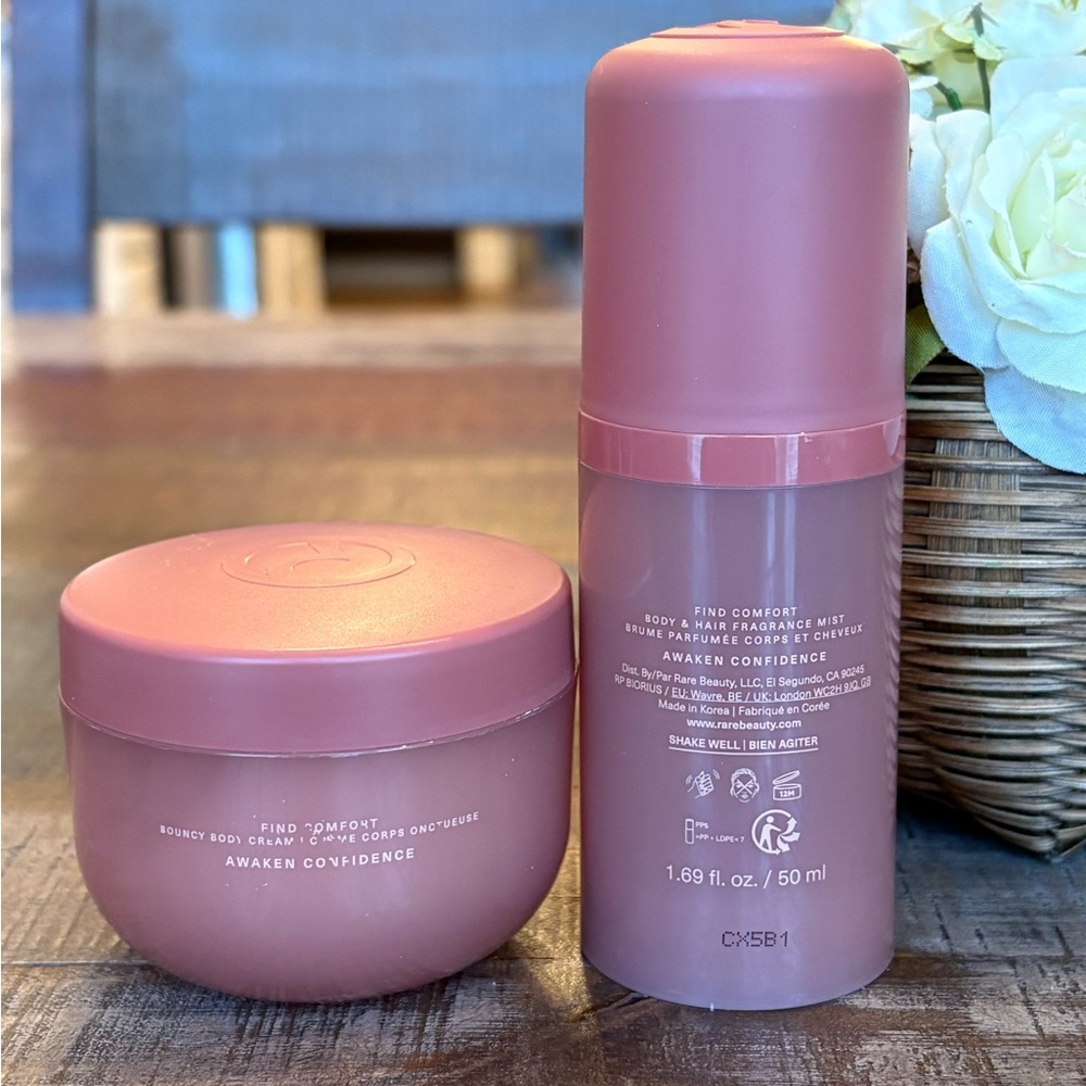 NEW Rare Beauty FIND COMFORT: Awaken Confidence Mini BODY ESSENTIALS Gift SET! - Picture 2 of 9